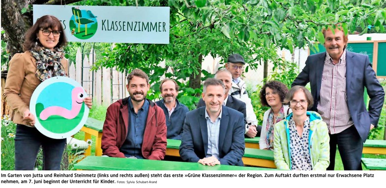 Schule im Garten: Pilotprojekt „Grünes Klassenzimmer“ ist in Himmelstadt gestartet
